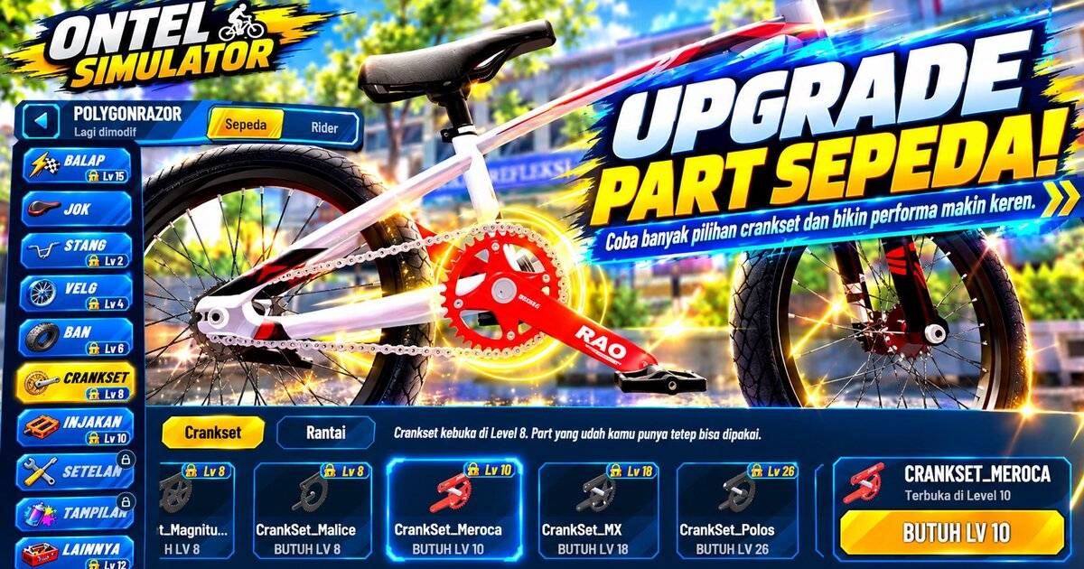 Ontel Simulator Indonesia: Fitur, Modifikasi Sepeda, dan Tips Main