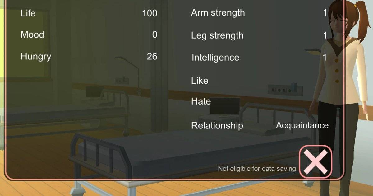 Kazue Sakura School Simulator: Profil NPC yang Mengaku Bangkrut