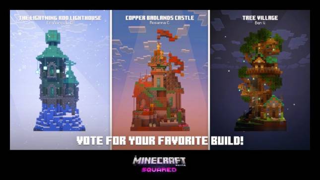 Pengumuman Pemenang Minecraft Movie Build Challenge