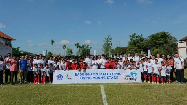 PT SMI Padukan Pembinaan Sepak Bola Usia Dini dengan Pemberdayaan UMKM di Badung