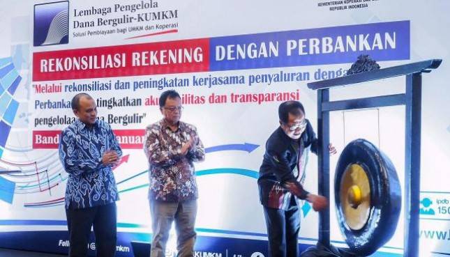 BLU KUMKM Target Salurkan Dana Bergulir Hingga Rp 2 Triliun