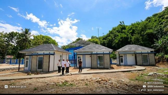 Diuji Gempa M7,7, Rumah Modular Interlock BRIN di Labuan Bajo Tetap Berdiri