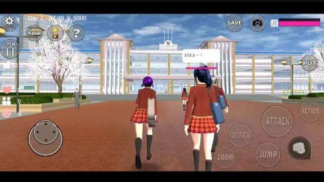 Cara Bikin Benteng Anti-Hantu di Sakura School Simulator