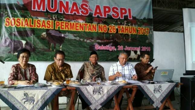Gelar Munas, APSPI Desak Pemerintah Segera Mengimplementasikan Permentan Nomor 26 Tahun 2017
