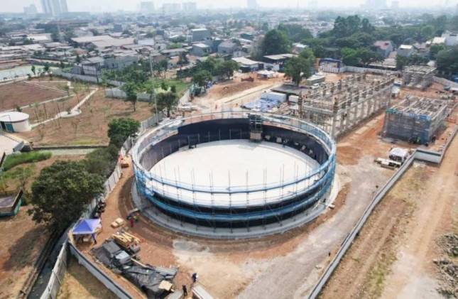 Proyek SPAM Karian-Serpong Dikebut, Reservoir DC Semanan Siap Jadi Andalan Pasokan Air Bersih Jakarta