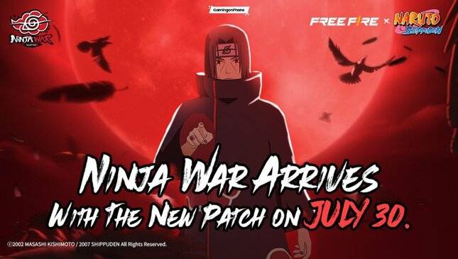Free Fire x NARUTO SHIPPUDEN: Panduan Lengkap Event Ninja War dan Cara Dapatkan Skin Gratis