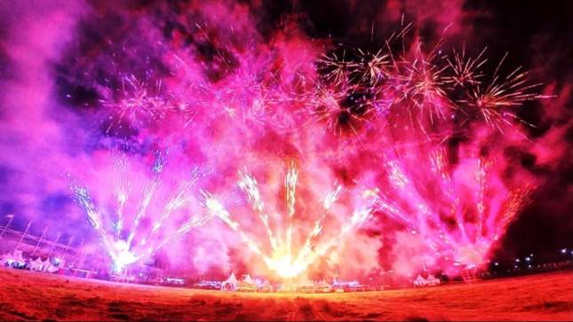 Mulia Fireworks SFX Unjuk Kelas di MotoGP Mandalika 2026, Garap Kembang Api Berstandar Global