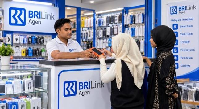 Inspiratif! Modal Toko Pulsa, Baim Binjai Sukses Kelola 9 AgenBRILink Beromzet 4.500 Transaksi Sebulan