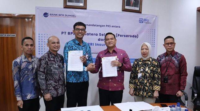 BRI Insurance Gandeng BPR Sumsel, Nasabah Kini Bisa Akses Asuransi Kendaraan dan Kebakaran