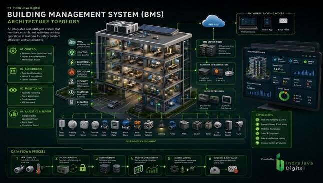 Building Management System Adalah: Pengertian, Cara Kerja & Manfaatnya