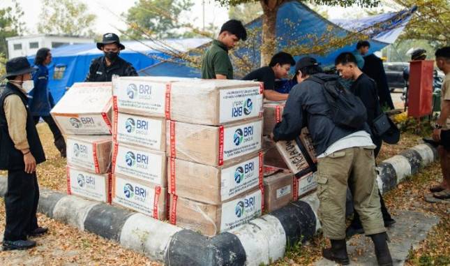BRI Peduli Salurkan 270 Pompa Air untuk Penanganan Karhutla Kalbar