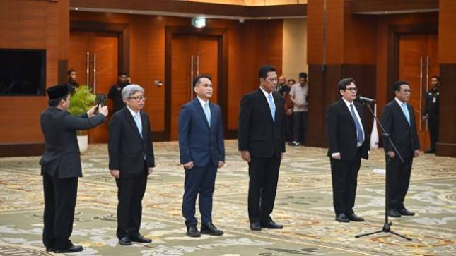 Baru Dilantik,Lima Pejabat Baru Kemenkeu Diminta Perkuat Efektivitas APBN dan Penerimaan Negara