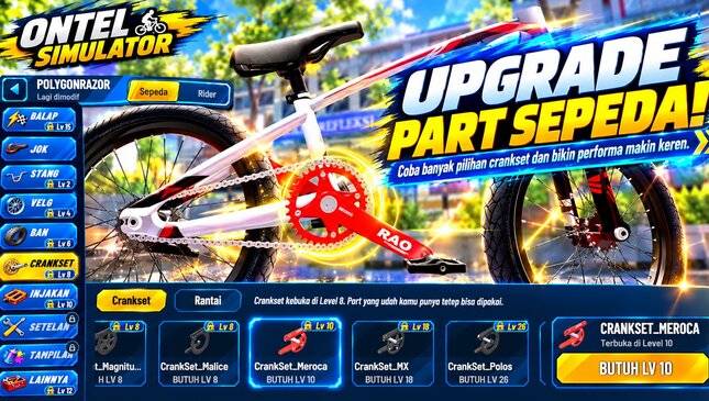 Ontel Simulator Indonesia: Fitur, Modifikasi Sepeda, dan Tips Main