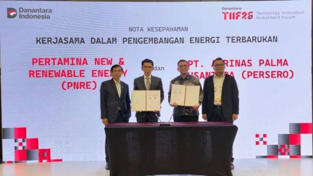 Agrinas Palma dan Pertamina Perkuat Kolaborasi Bioenergi melalui Penandatanganan MoU dan HoA di DTIIF 2026