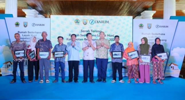 PT Djarum Renovasi 16 Rumah di Rembang, Kucurkan Dana Rp1,2 Miliar Lewat Program RSLH
