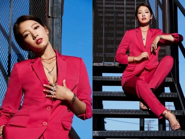 Cantiknya Park Shin Hye Jadi Model Brand Berlian Swarovski