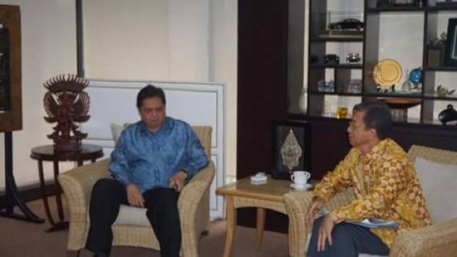 Silaturahmi ke Menperin Airlangga, Kadin Indonesia Tiongkok Bahas Industri Furnitur dan Kerajinan Rotan