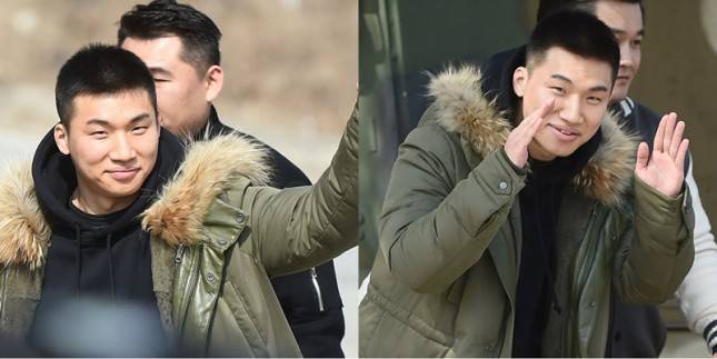 Tebar Senyum Manis, Daesung Big Bang Siap Berangkat Wajib Militer