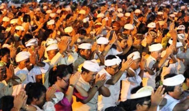 Perayaan Hari Raya Nyepi di Bali Berlangsung Kondusif 