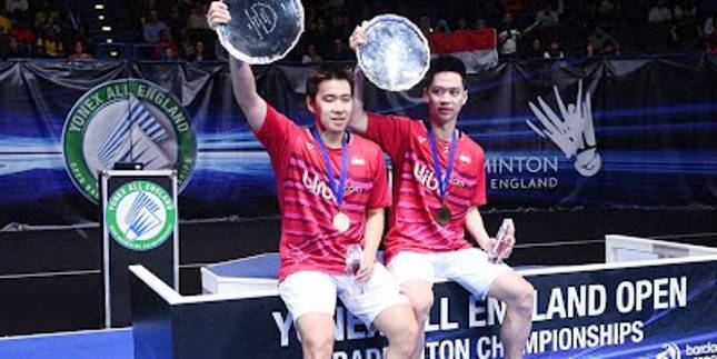 Presiden Jokowi: Selamat Atas Keberhasilan Kevin/Marcus Pertahankan Gelar All England 