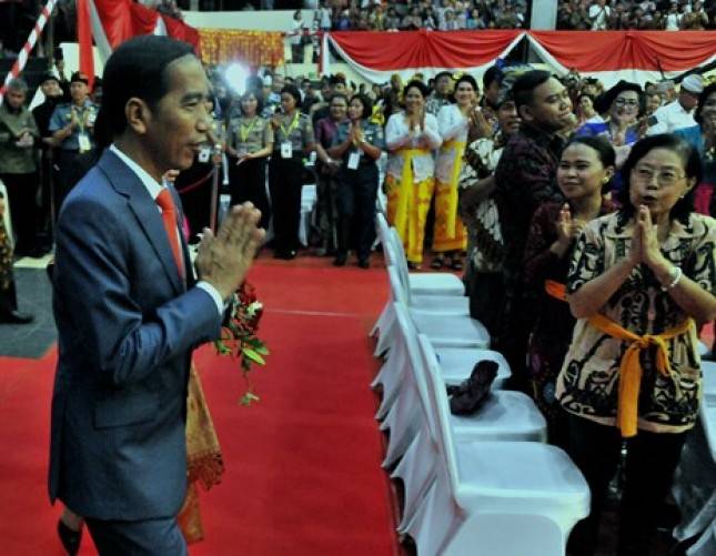 Presiden Jokowi: Masyarakat Harus Yakin Indonesia Tetap Berdiri Kokoh