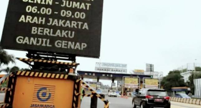 Kebijakan Ganjil-Genap Ditiadakan Selama Libur Lebaran 2018