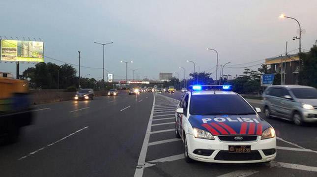 Hari Raya Natal, Jasa Marga Kembali Contraflow Km 47 - 61 Tol Jakarta Arah Cikampek