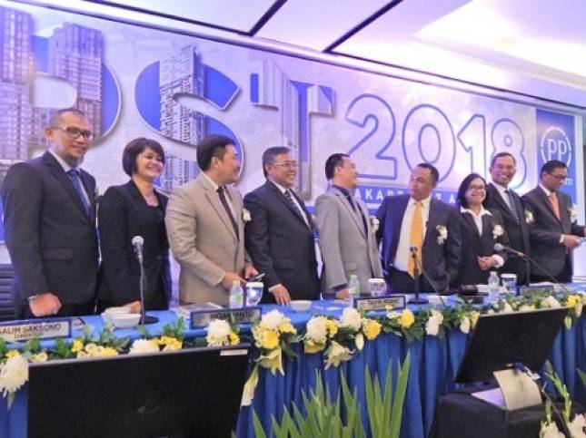 Marketing Sales PP Properti Ditargetkan Rp3,8 Triliun pada 2018