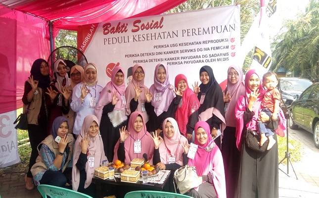 PKS-Gerindra Kolaborasi Baksos Kesehatan Perempuan