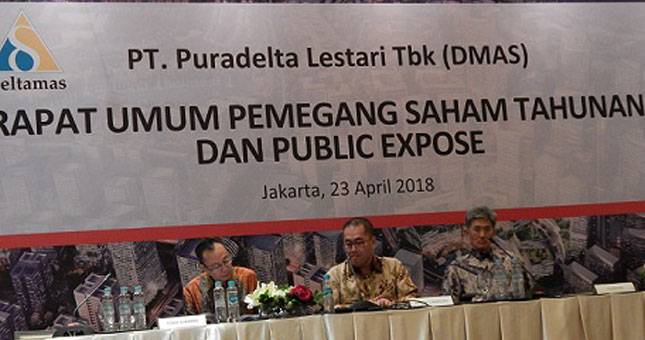 Hampir 100 Persen Laba Bersih 2017 Puradelta Lestari Dibagikan Sebagai Dividen