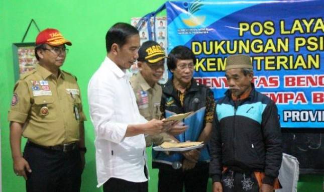 Total Bantuan Gempa Banjarnegara Jateng Rp767,2 Juta