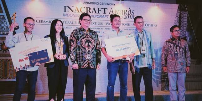 Berikut Ini Penerima Anugrah Inacraft Award 2018