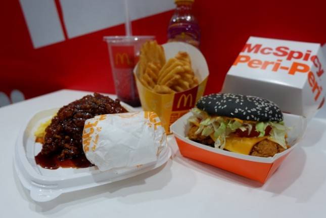 McDonalds Sajikan Tiga Menu 'Sensasi Pedas' Baru