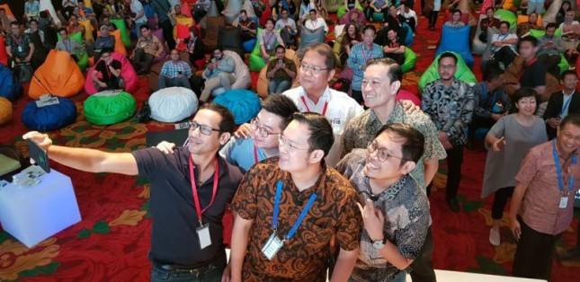 Duduk Satu Panggung, Empat CEO Unicorn Buka Gerbang Indonesia Digital Paradise