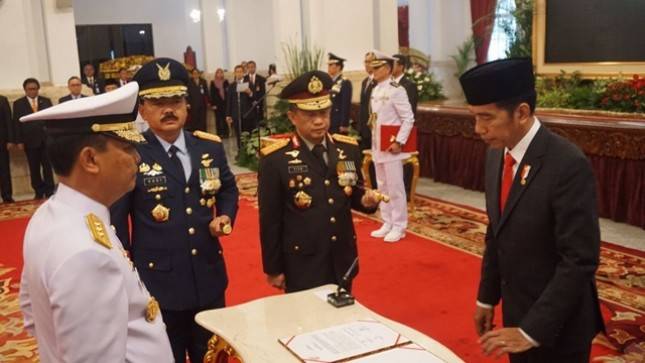 Panglima Harapkan TNI-Al Berperan Dalam Pembangunan Nasional