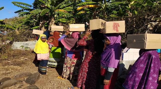  Kapal Ramadhan Tiba di Pulau Alor