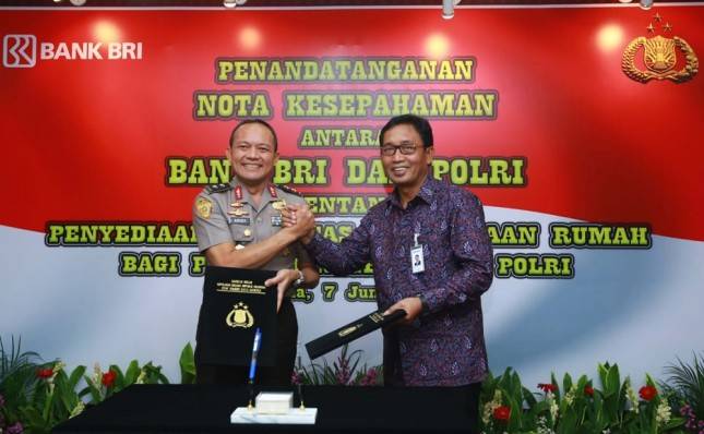 BRI Jalin Kerjasama Pembiayaan Rumah Bagi Anggota POLRI