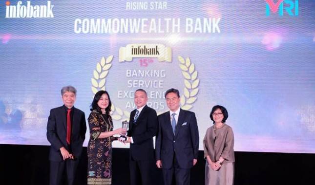 Bank Commonwealth Menduduki Peringkat Teratas sebagai Bank Terbaik dalam Pelayanan Prima