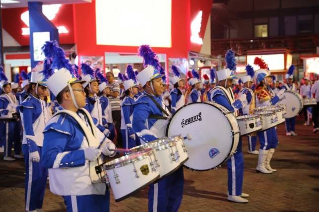 Marching Band Walubi Ramaikan Parade Karnaval Jakarta Fair