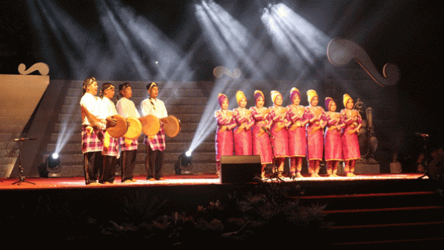 The Light of Aceh Pukau Wisatawan di  Borobudur International Art & Performance Festival 