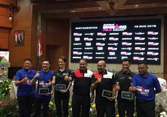 IRONMAN 70.3 Bintan Targetkan 1.500 Peserta-Total Hadiah US$15.000