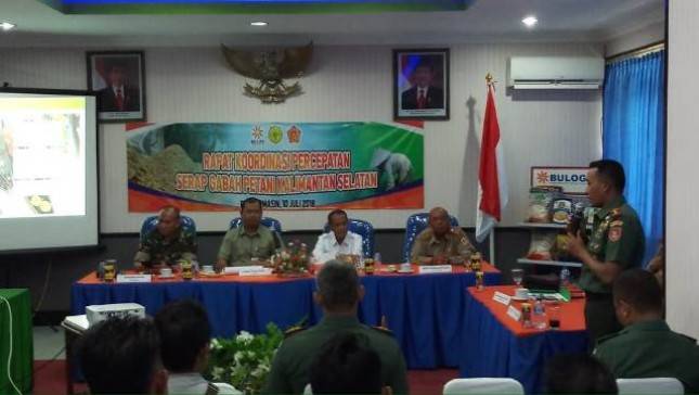 Kepala BKP Kementan Dorong Bulog Kalsel dan Sulteng Percepat Serap Gabah Petani