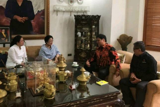 Megawati-Airlangga Bertemu, Bursa Cawapres Semakin Terbuka Lebar