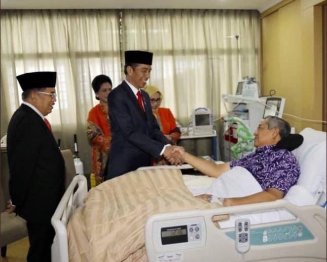 Tiga Hari Dirawat, Ketum Demokrat SBY Tinggalkan RSPAD