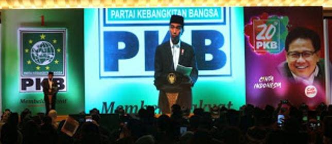 Jelang Pilpres, Elektabilitas Jokowi-Cak Imin Paling Tinggi