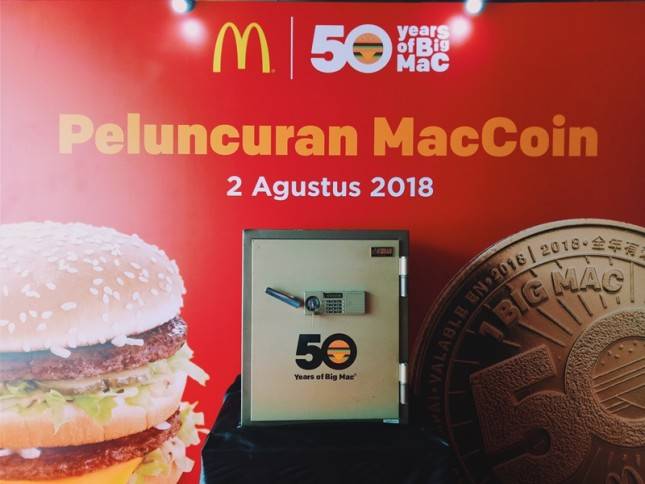 McDonalds Luncurkan Koleksi MacCoin Edisi Terbatas Ultah Big Mac ke-50