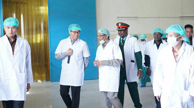 Presiden Zanzibar Bertemu Direktur Agar Swallow Indonesia                                           