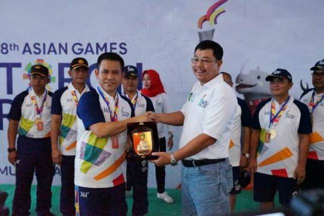 PTPP Turut Serta Sukseskan Torch Relay Asian Games 2018 di Sumatera Selatan 