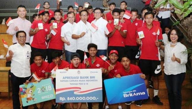 BRI Apresiasi Kemenangan TIMNAS U  16 di Piala AFF 2018
