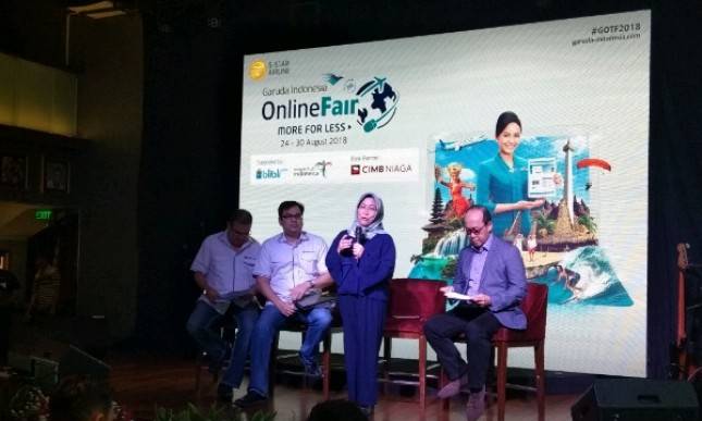 Garuda Indonesia Gandeng CIMB Niaga Gelar GOTF Phase 2, Target Pencapian Rp 185 Miliar